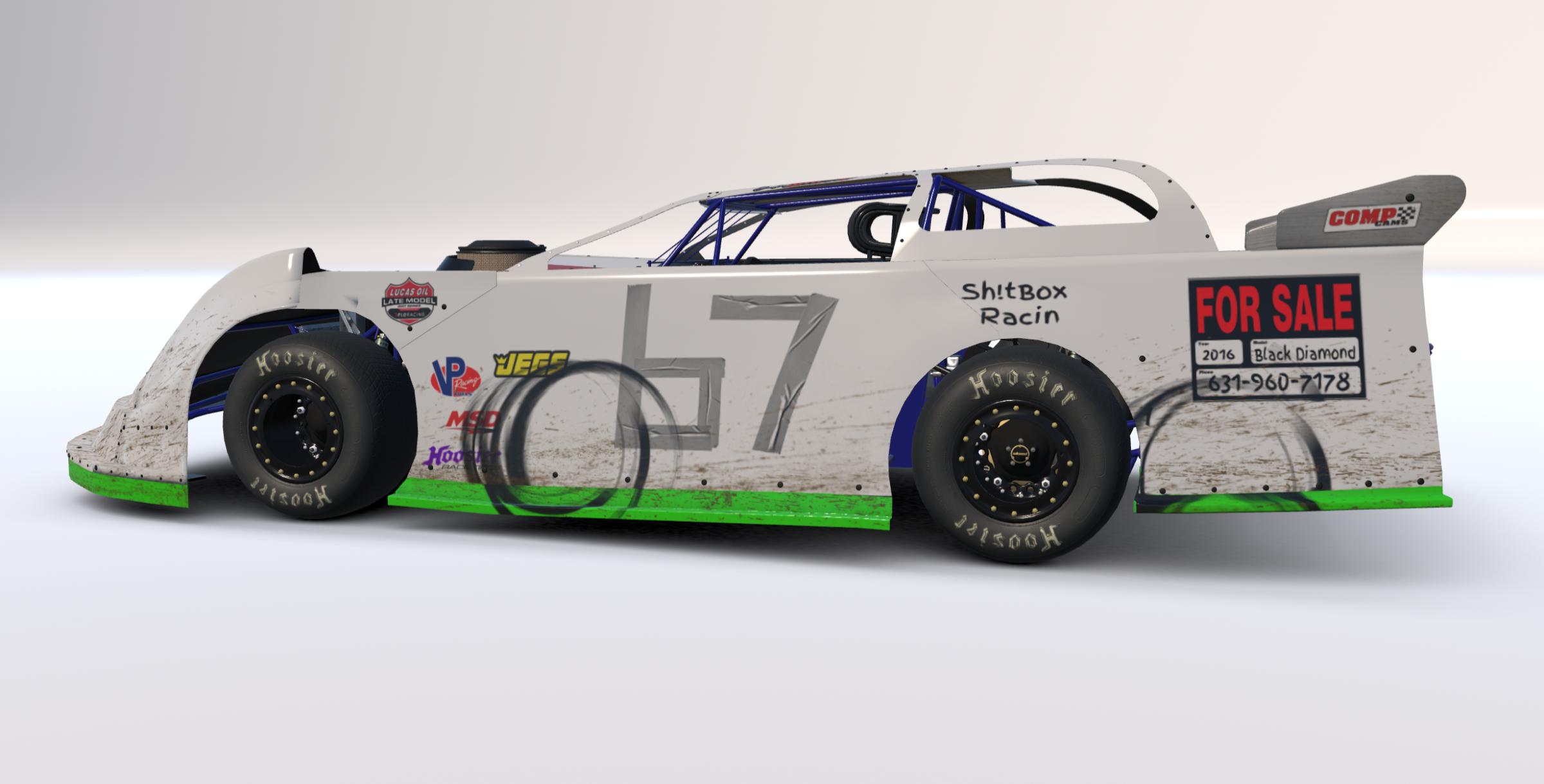 Preview of Clapped out late model - With number by Bradley White6