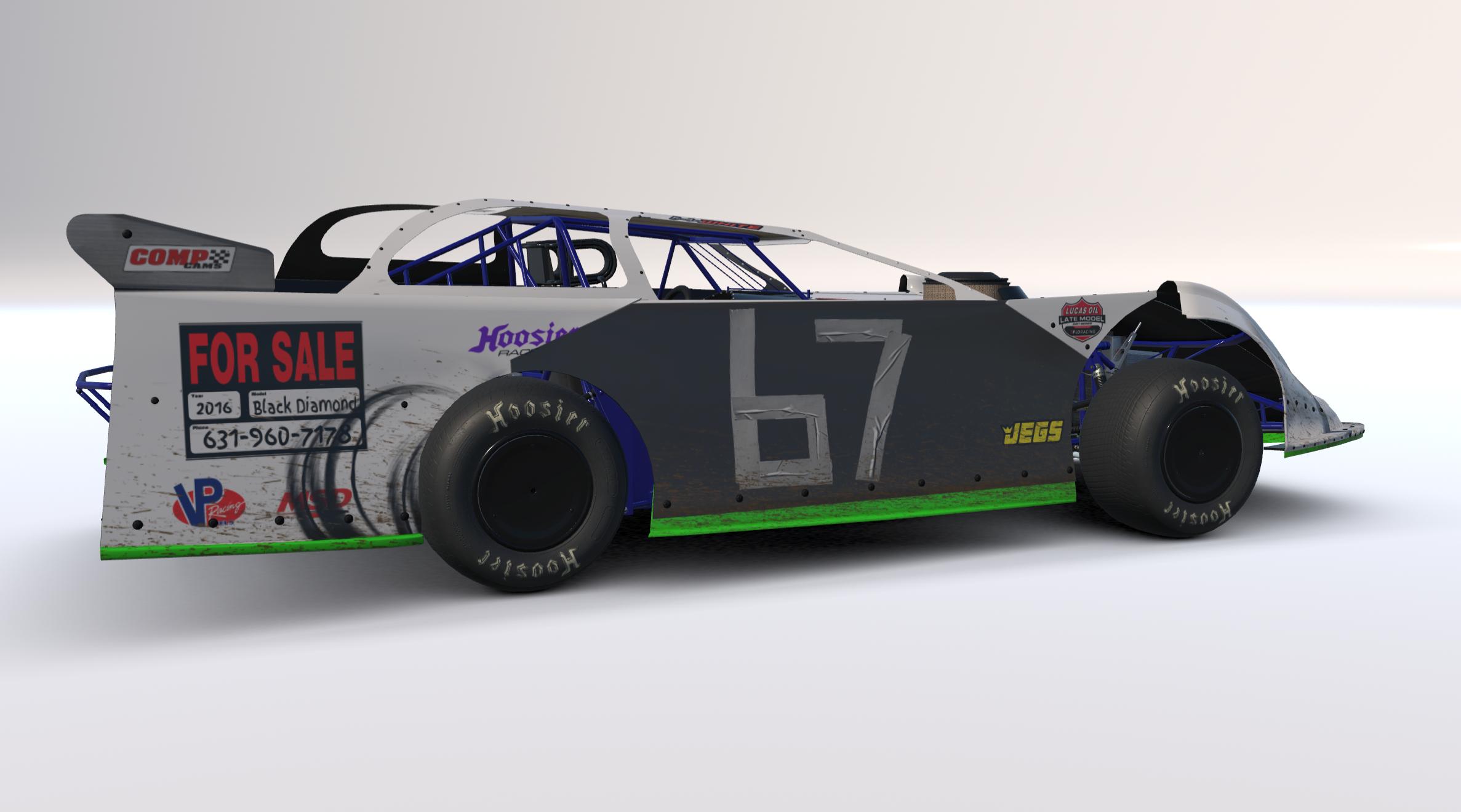 Preview of Clapped out late model - With number by Bradley White6