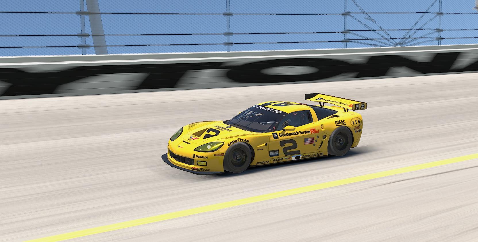 Preview of corvette number 2 2001 daytona 24hr custom number by Grant Parker