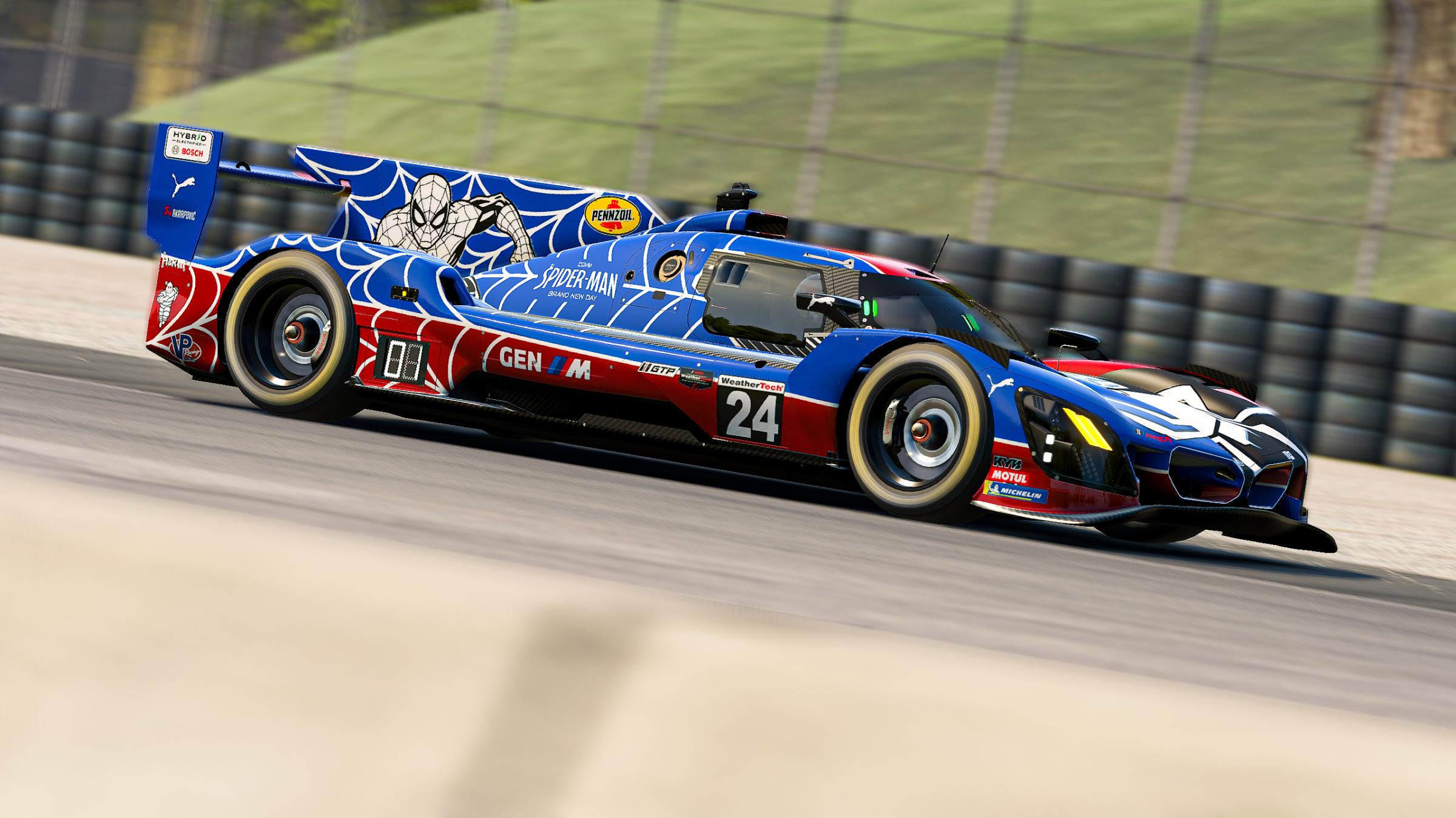Preview of BMW GTP Spider-Man Paint by Jason Jones22