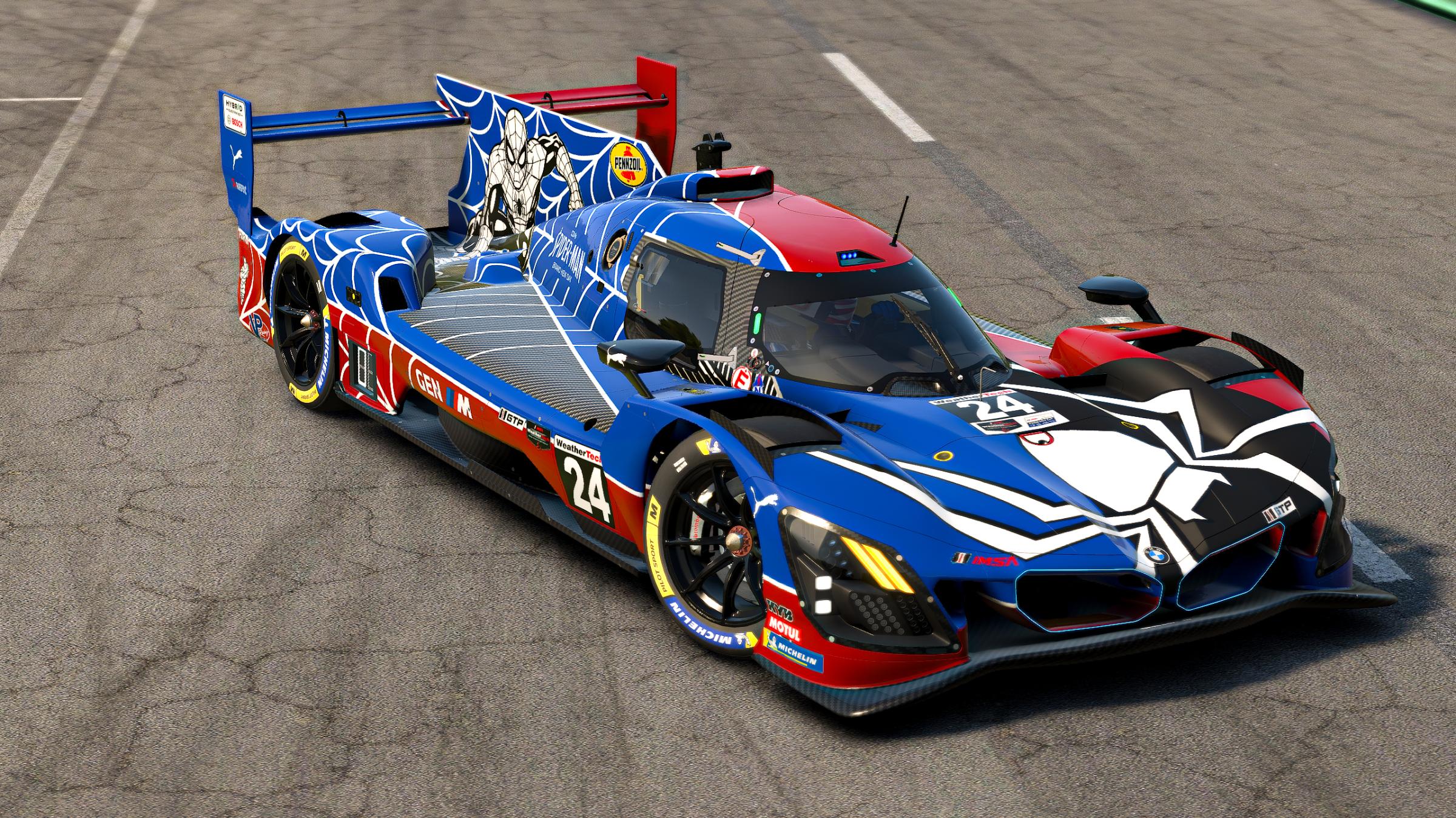 Preview of BMW GTP Spider-Man Paint by Jason Jones22