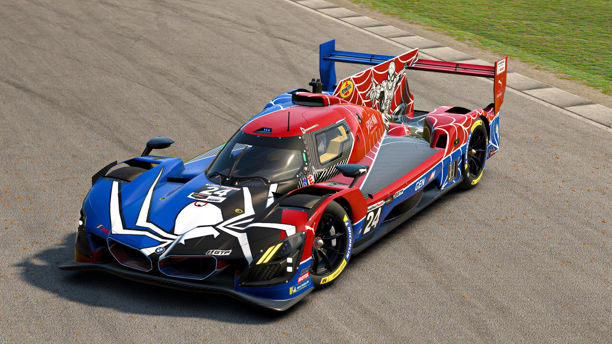 Preview of BMW GTP Spider-Man Paint by Jason Jones22