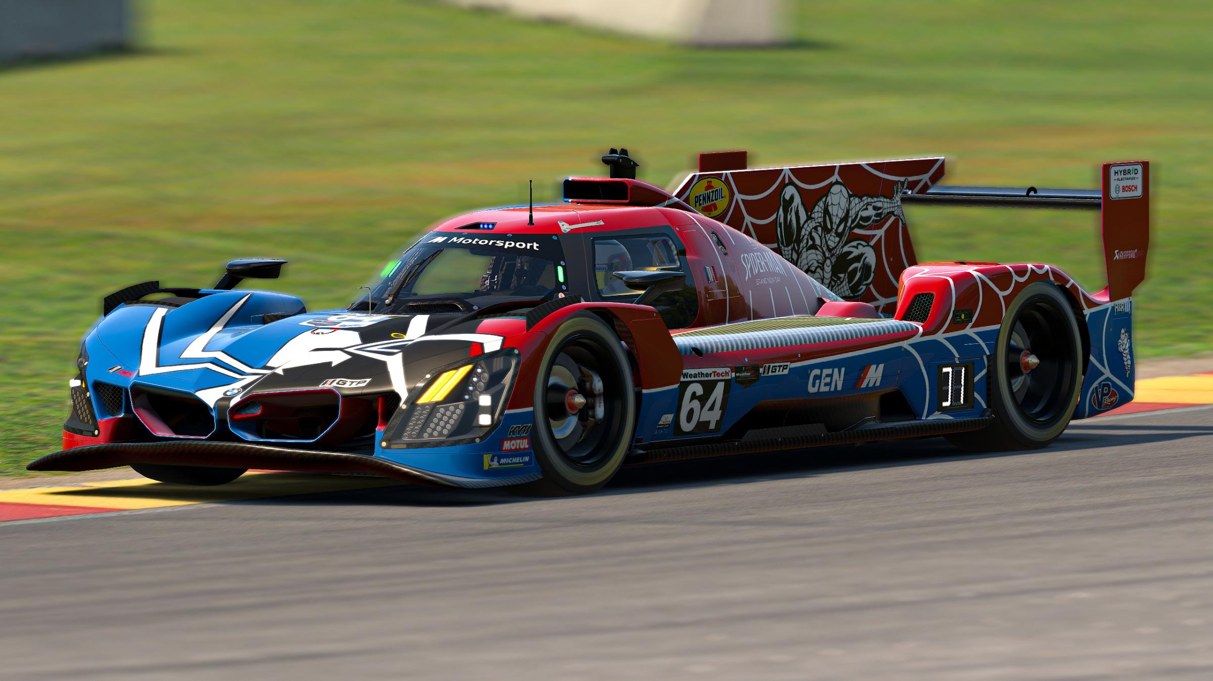 Preview of BMW GTP Spider-Man Paint by Jason Jones22