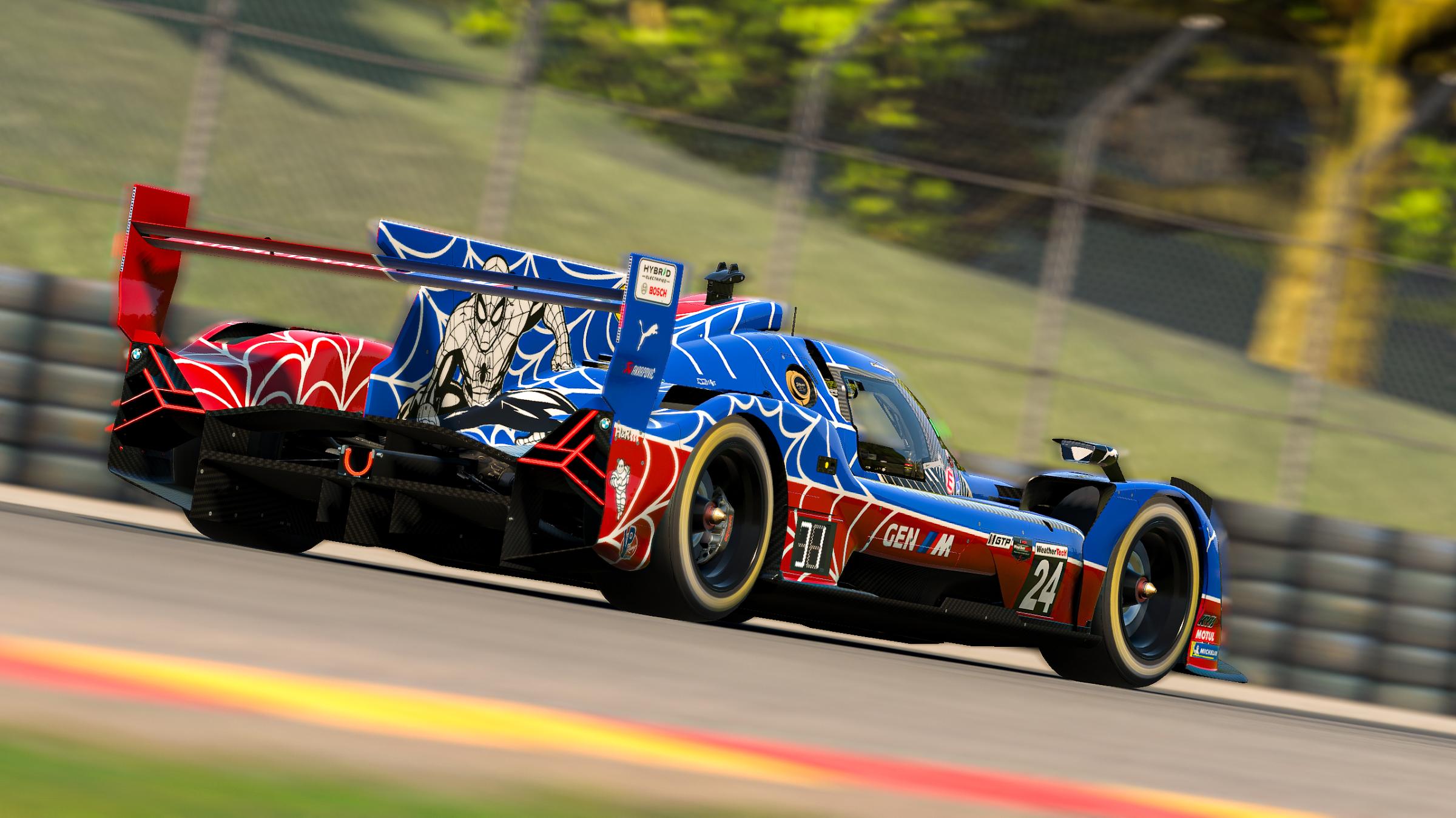 Preview of BMW GTP Spider-Man Paint by Jason Jones22