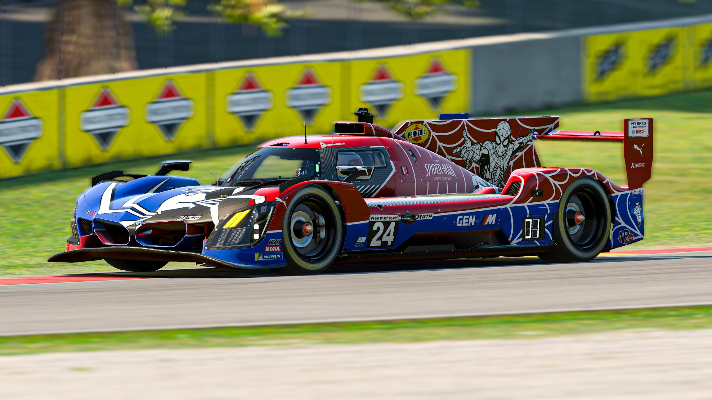 Preview of BMW GTP Spider-Man Paint by Jason Jones22