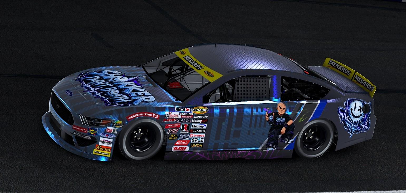 Preview of Shokker Paint Booth ARCA Color Flip Ford by Ricky Whittenburg