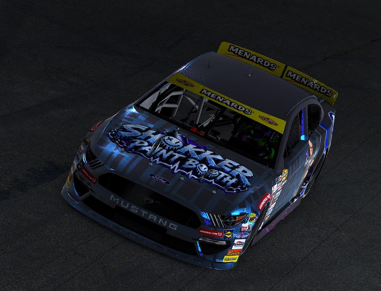Preview of Shokker Paint Booth ARCA Color Flip Ford by Ricky Whittenburg