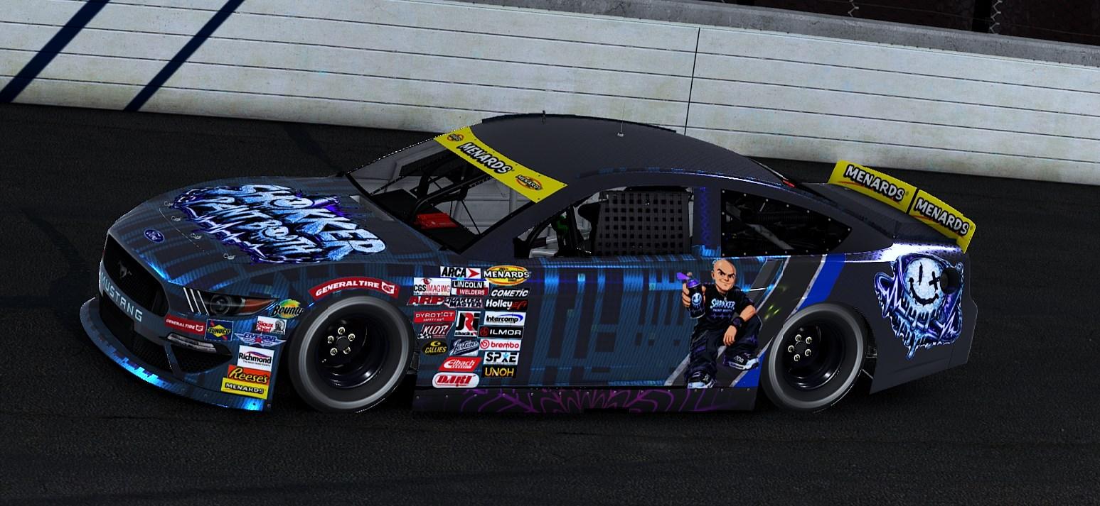 Preview of Shokker Paint Booth ARCA Color Flip Ford by Ricky Whittenburg