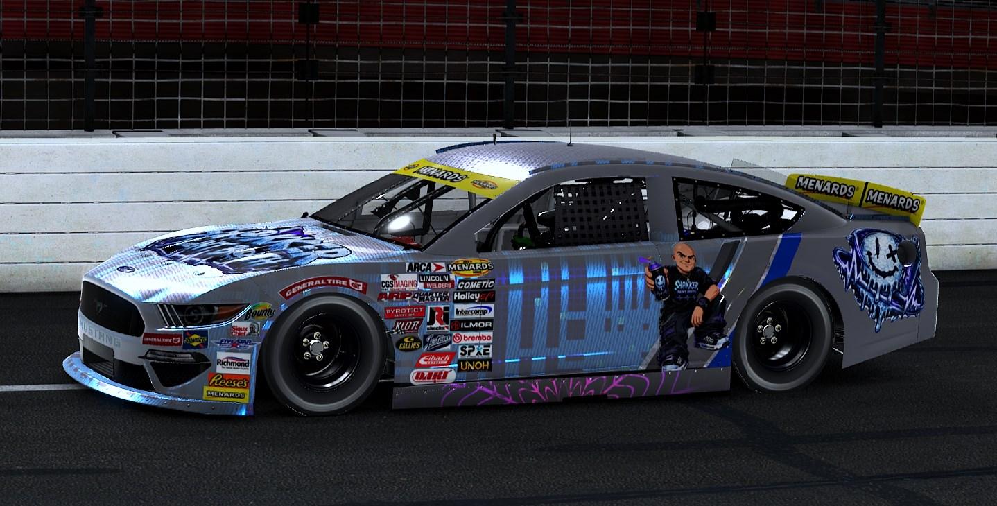 Preview of Shokker Paint Booth ARCA Color Flip Ford by Ricky Whittenburg