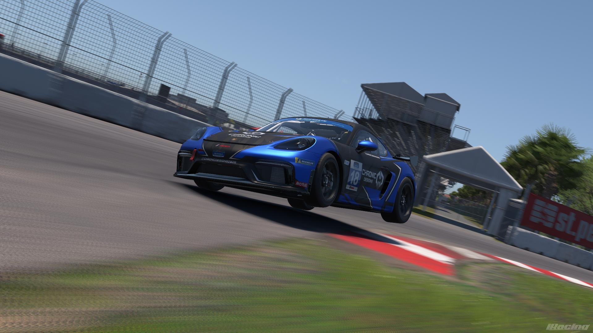 Preview of Chronic Designs Porsche 718 GT4 by Shane Stanley