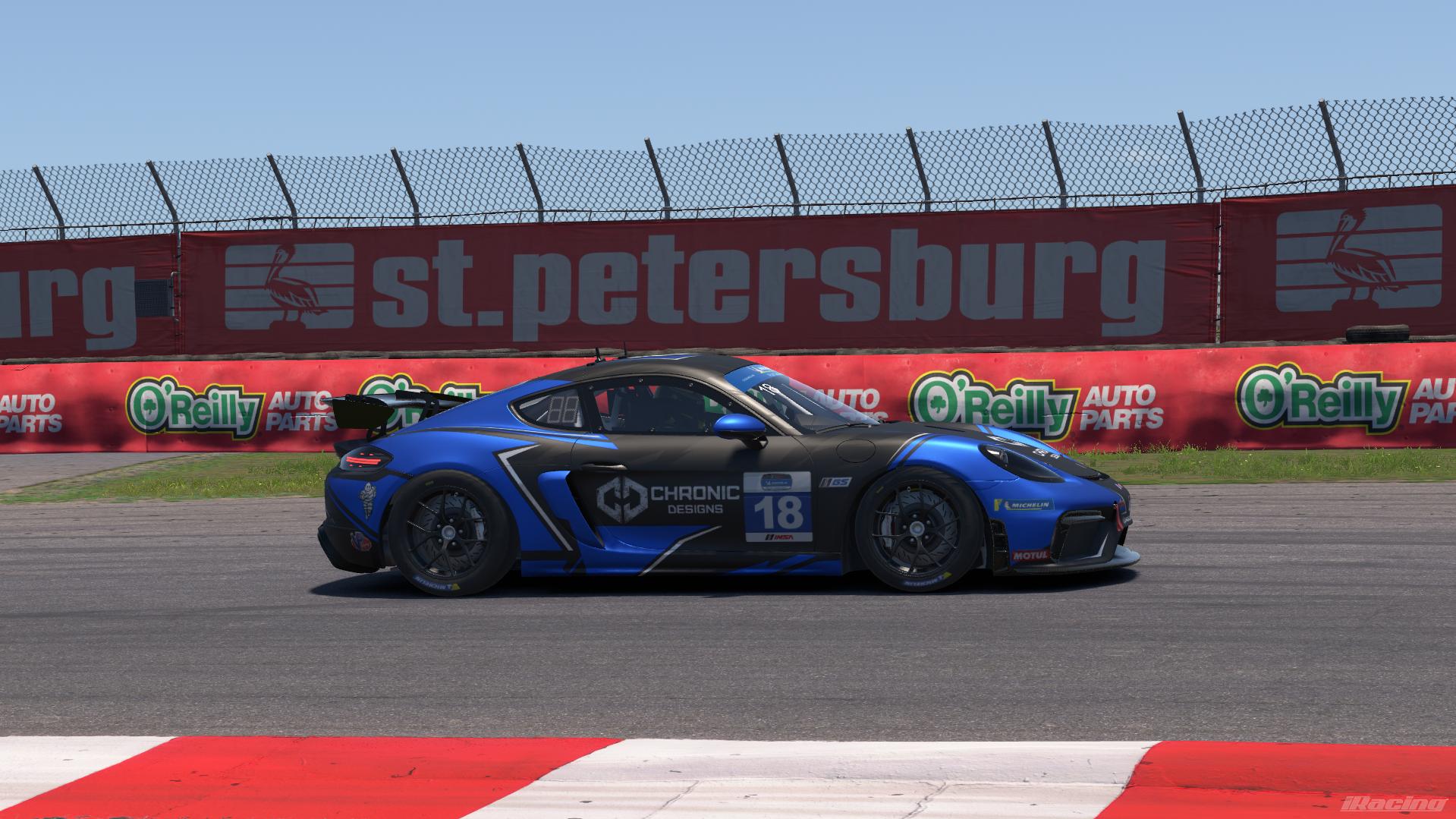 Preview of Chronic Designs Porsche 718 GT4 by Shane Stanley