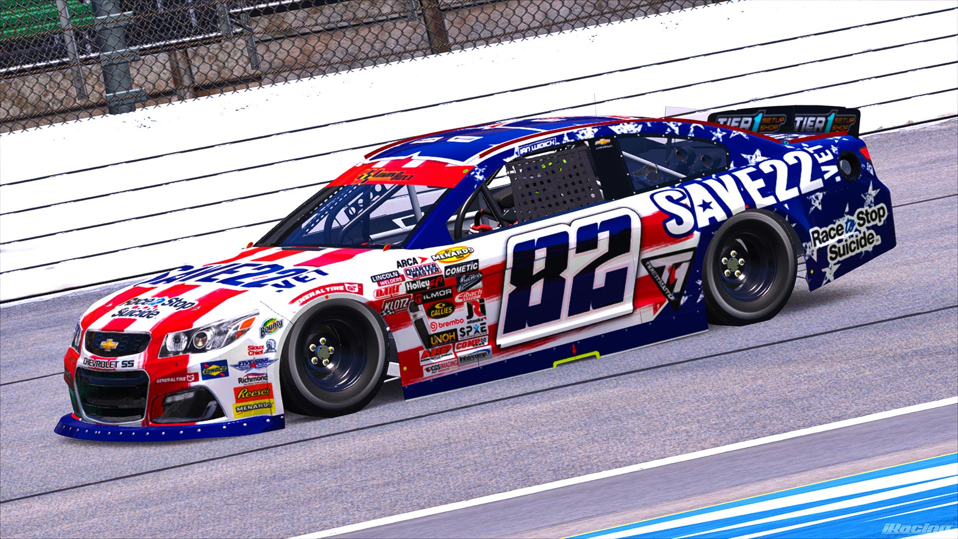 Preview of #82 Save22 Arca Chevy by Daniel Selway Jr