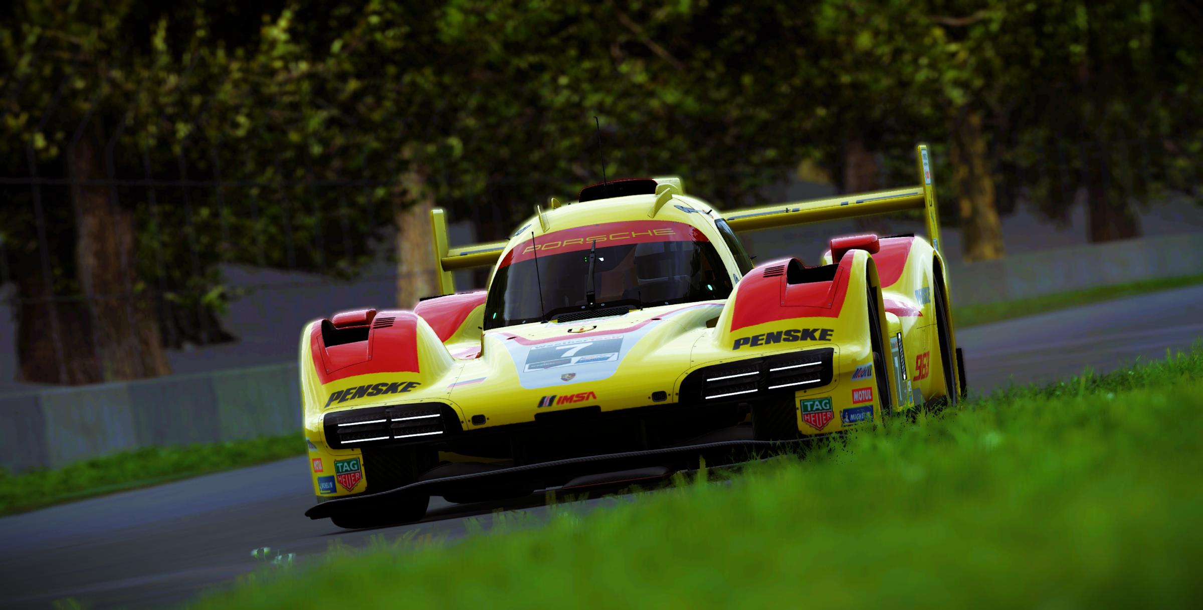Preview of Porsche Penske Motorsports #7 Porsche 963 GTP 2026 Road America IMSA Livery by Samuel J Ball