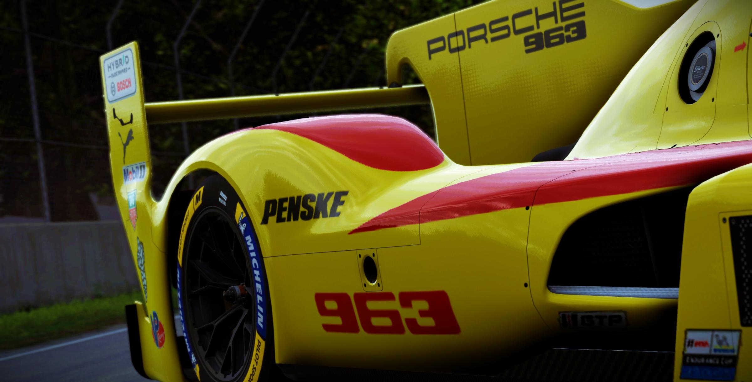 Preview of Porsche Penske Motorsports #7 Porsche 963 GTP 2026 Road America IMSA Livery by Samuel J Ball