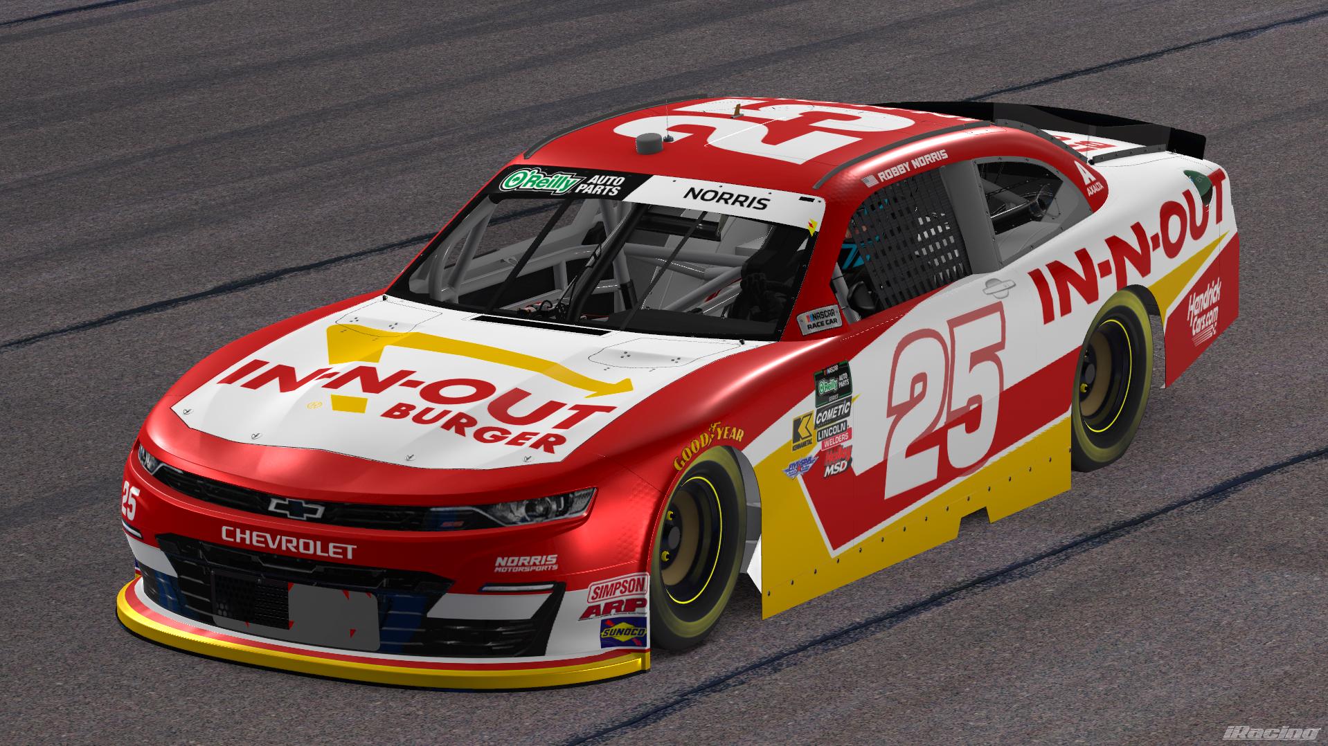 Preview of In-N-Out OReilly Chevrolet Camaro by Robby N.