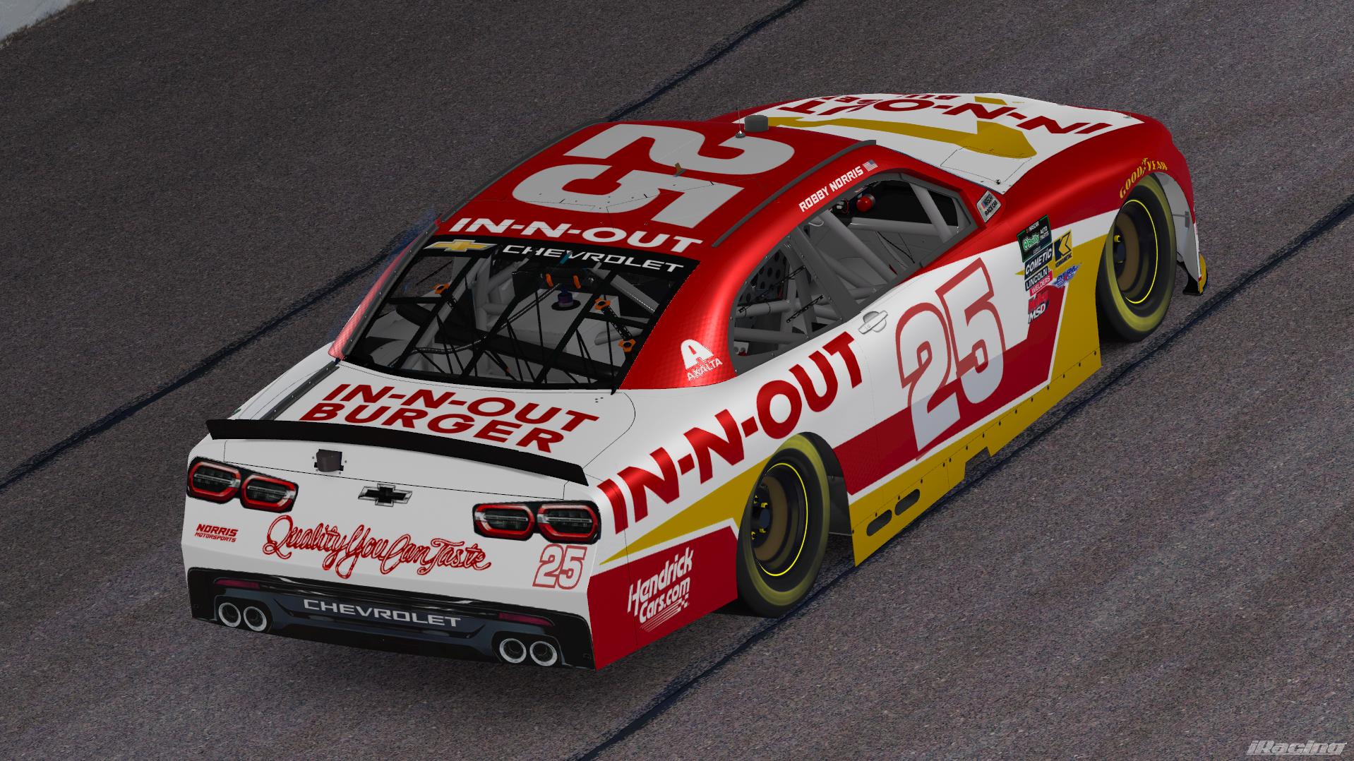 Preview of In-N-Out OReilly Chevrolet Camaro by Robby N.