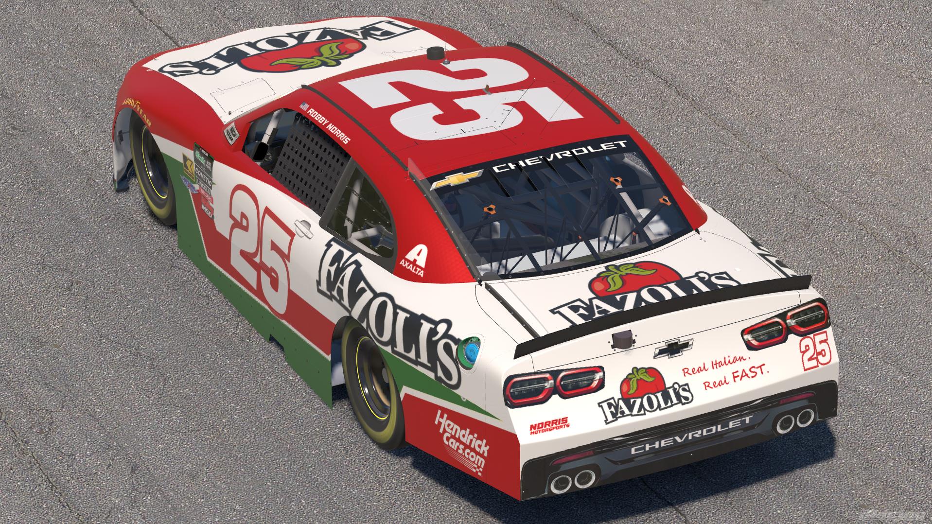 Preview of Fazolis OReilly Chevrolet Camaro by Robby N.