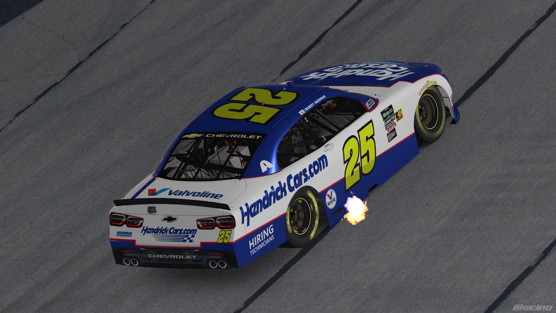 Preview of Hendrickcars.com OReilly Chevrolet Camaro Throwback Concept (Jimmie Johnson 2010 Lowes) by Robby N.