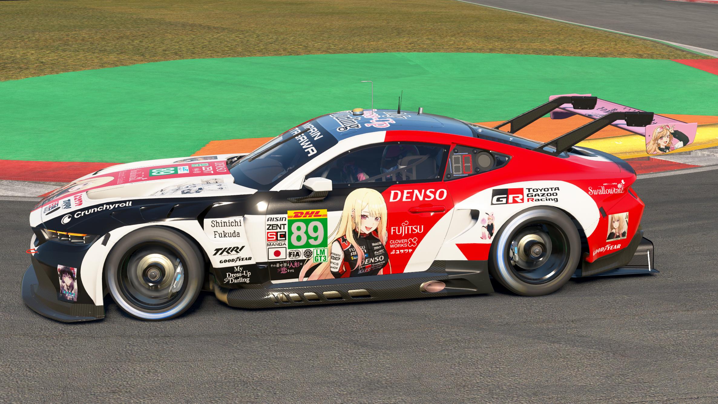 Preview of Marin Kitagawa GR Ford Mustang GT3 by Jasper De Jong