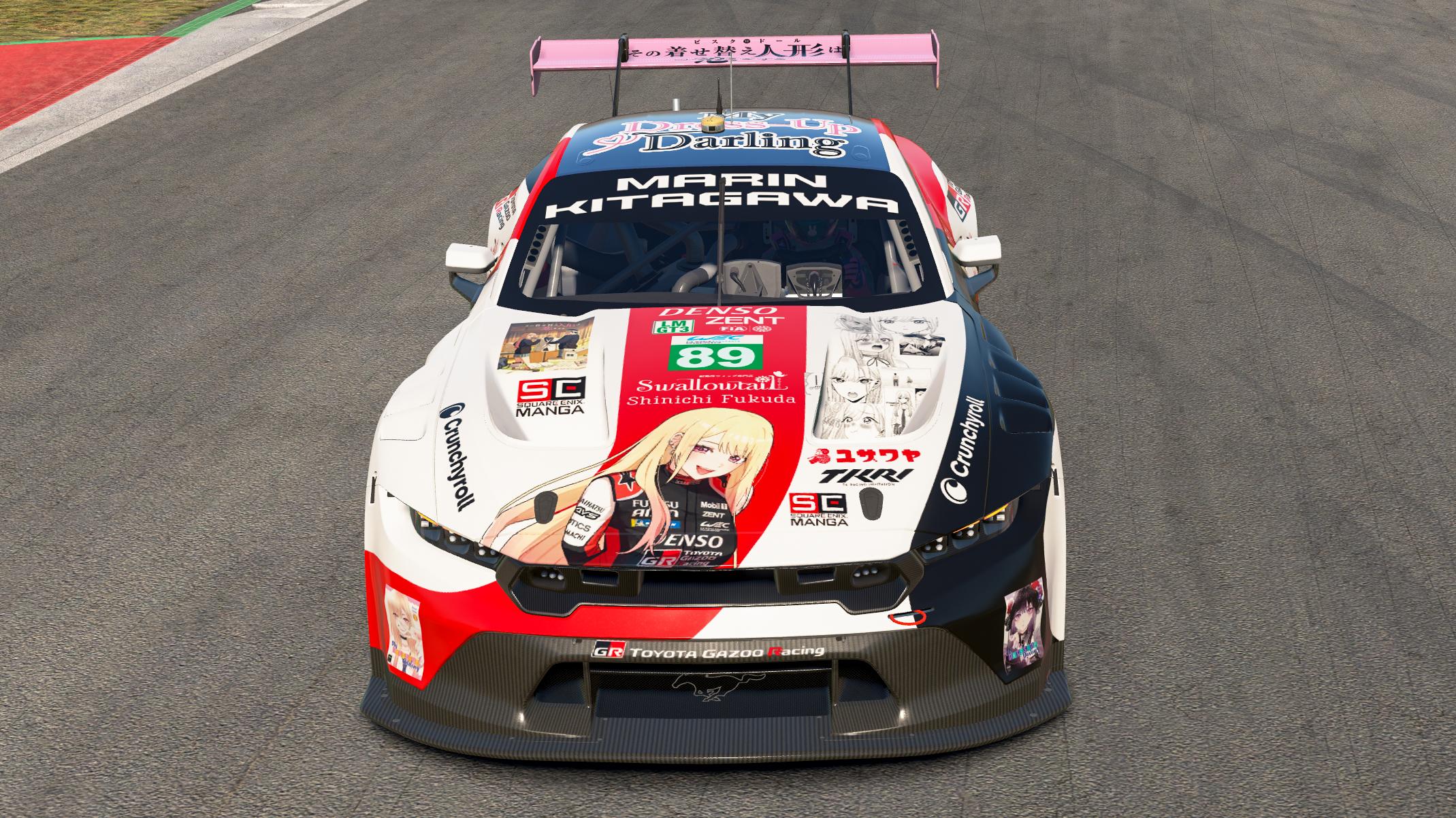 Preview of Marin Kitagawa GR Ford Mustang GT3 by Jasper De Jong