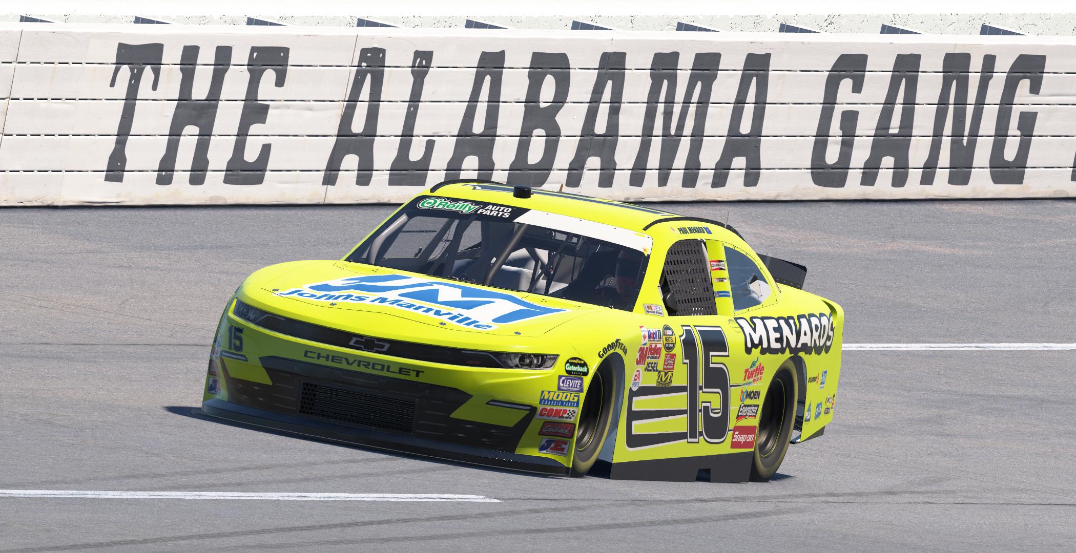 Preview of Paul Menard 2007 Menards Chevrolet Camaro by Nicholas Doucette