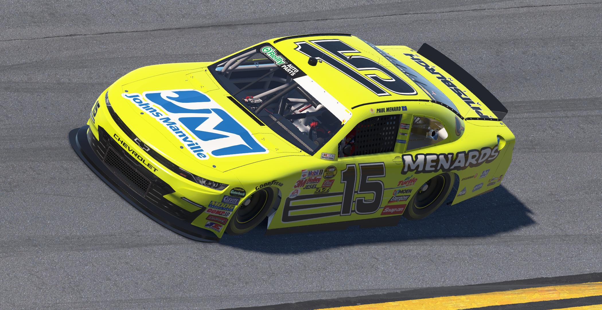 Preview of Paul Menard 2007 Menards Chevrolet Camaro by Nicholas Doucette