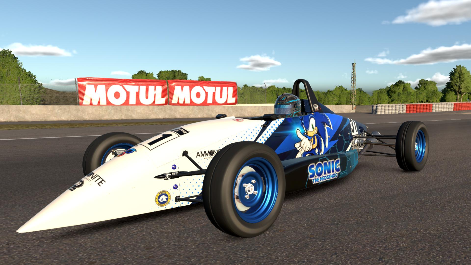 Preview of Sonic The Hedgehog - Ray FF1600 by &Oacute;scar D.