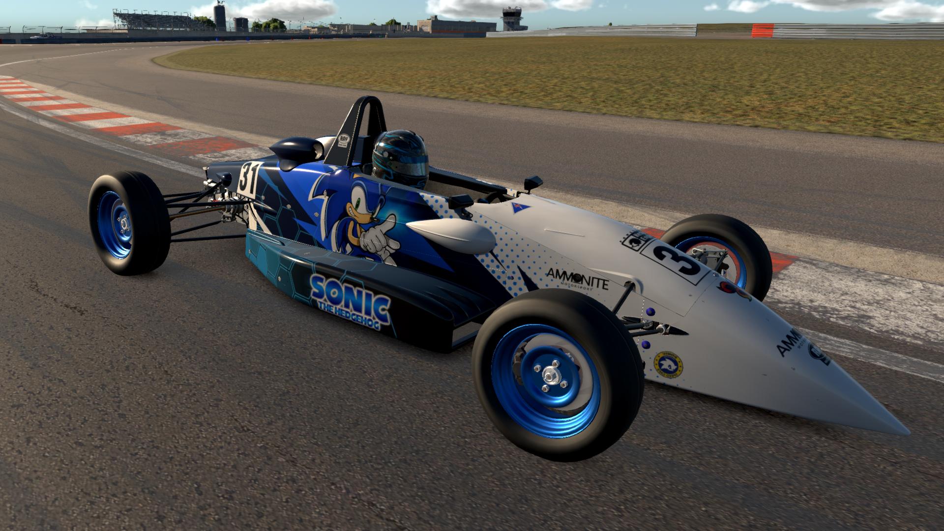 Preview of Sonic The Hedgehog - Ray FF1600 by &Oacute;scar D.