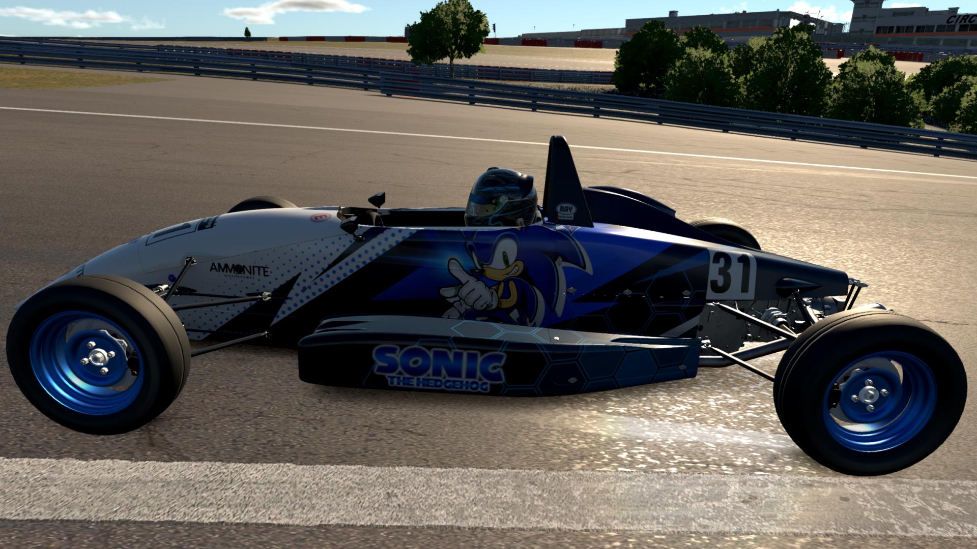Preview of Sonic The Hedgehog - Ray FF1600 by &Oacute;scar D.