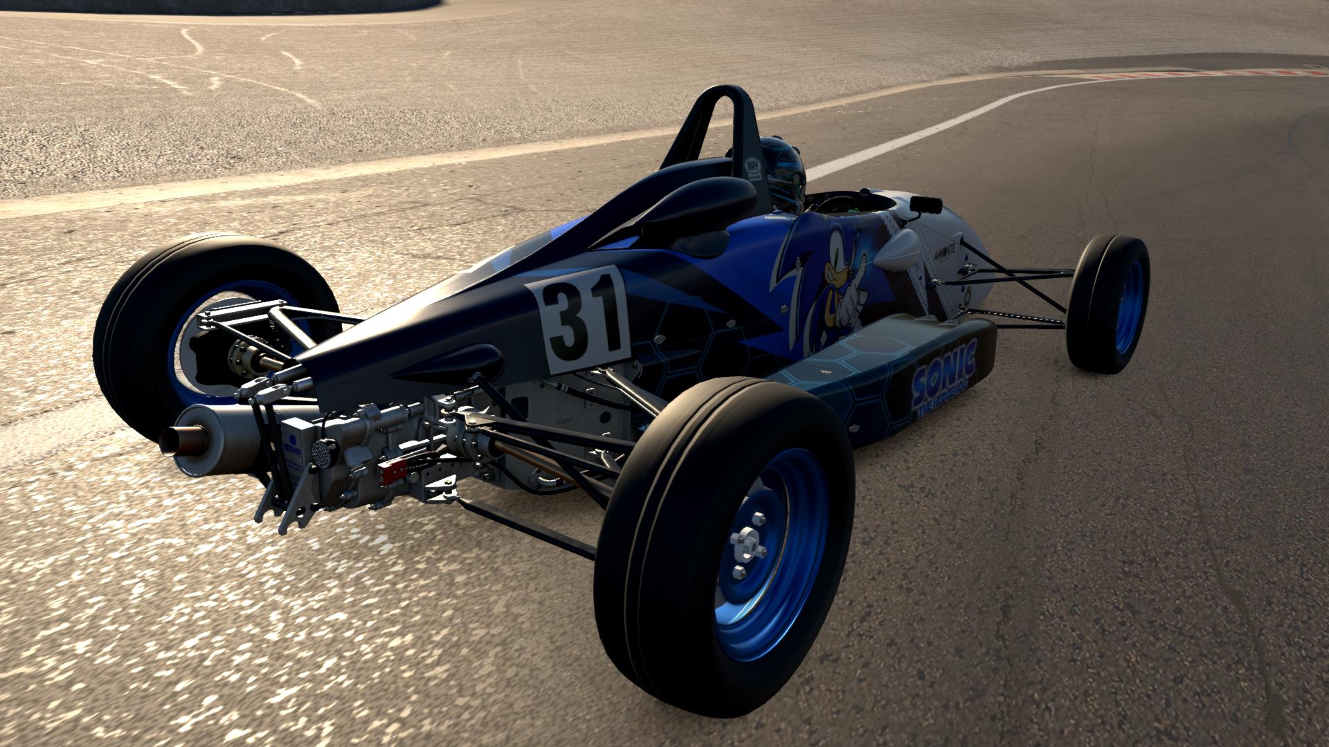 Preview of Sonic The Hedgehog - Ray FF1600 by &Oacute;scar D.