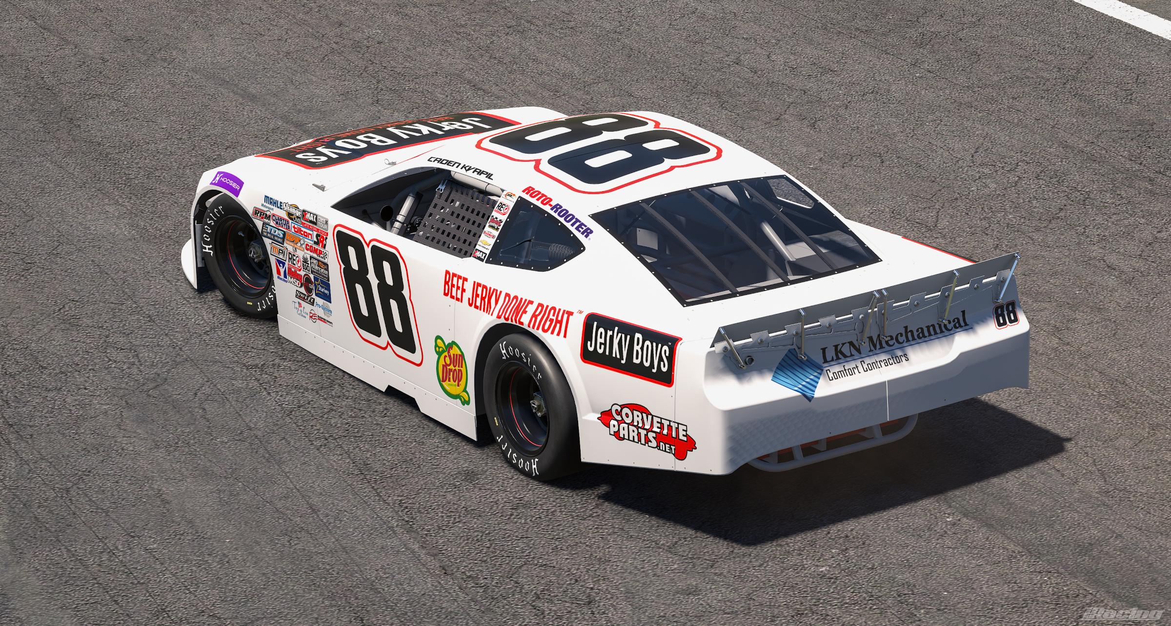 Preview of 2026 Caden Kvapil Jerky Boys Camaro by Ryan A Williams
