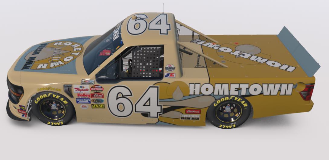 Preview of Nascar 05 137 Hometown Milk Truck Sim Stamp by Kyle Carpenter