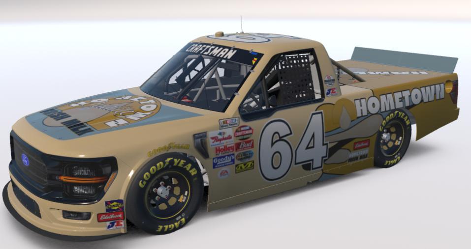 Preview of Nascar 05 137 Hometown Milk Truck Sim Stamp by Kyle Carpenter