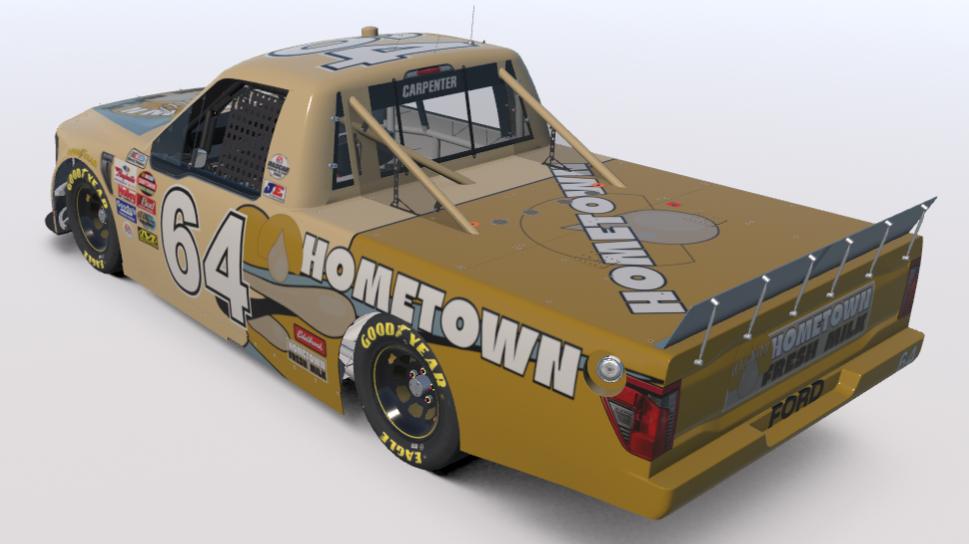 Preview of Nascar 05 137 Hometown Milk Truck Sim Stamp by Kyle Carpenter