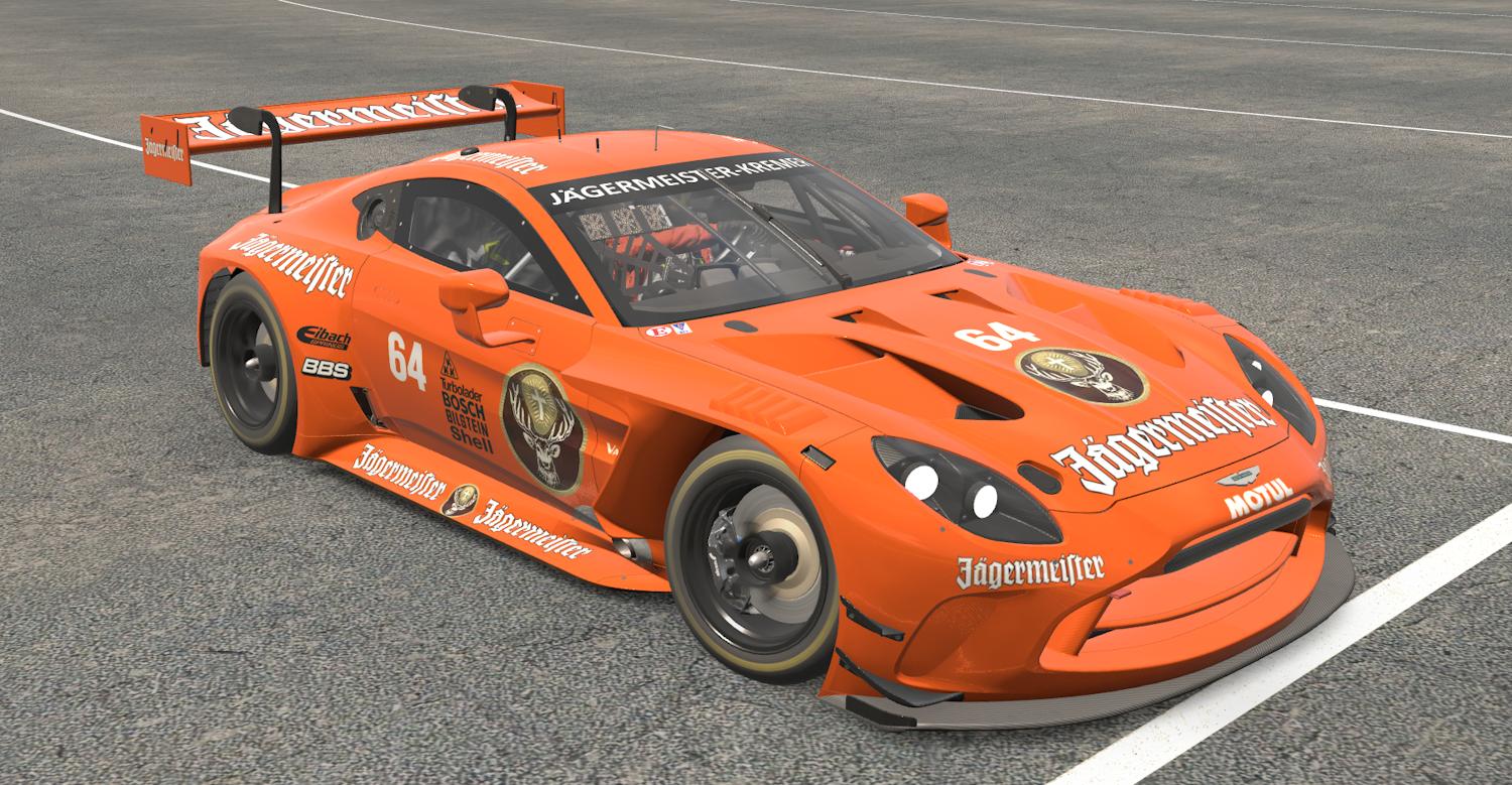 Preview of Jagermeister Aston Martin GT3 by Bruce Funderburg