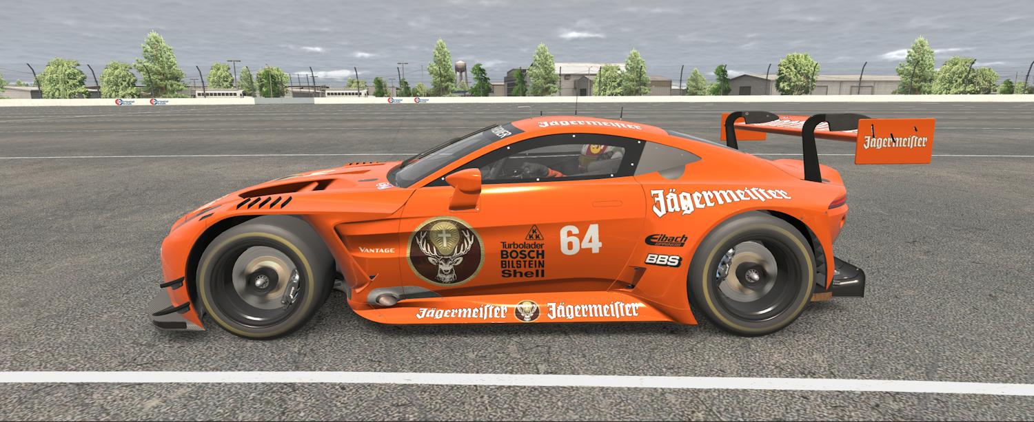 Preview of Jagermeister Aston Martin GT3 by Bruce Funderburg