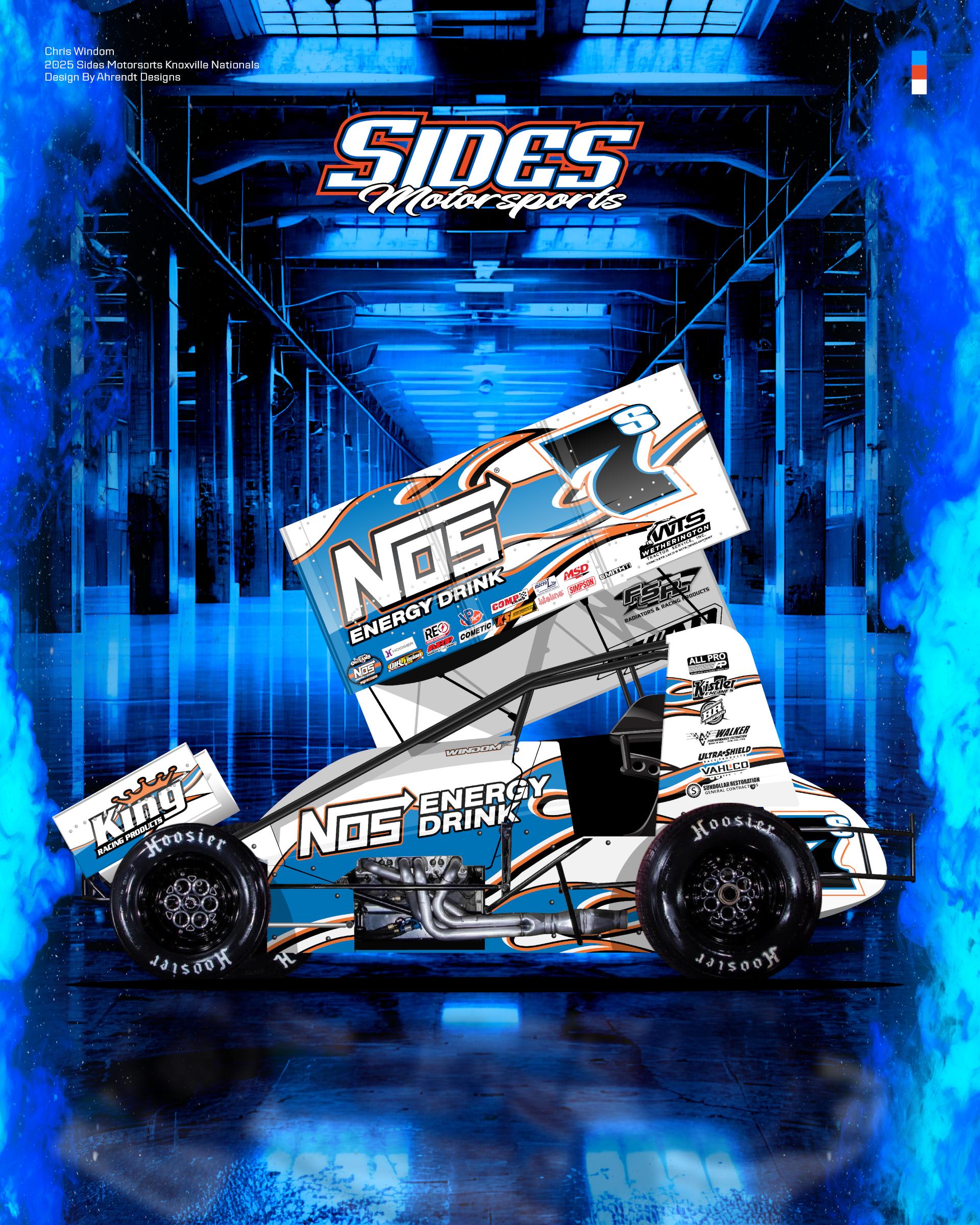 Preview of 2025 Chris Windom Knoxville Nationals Sprint Car by Koleton Anderson
