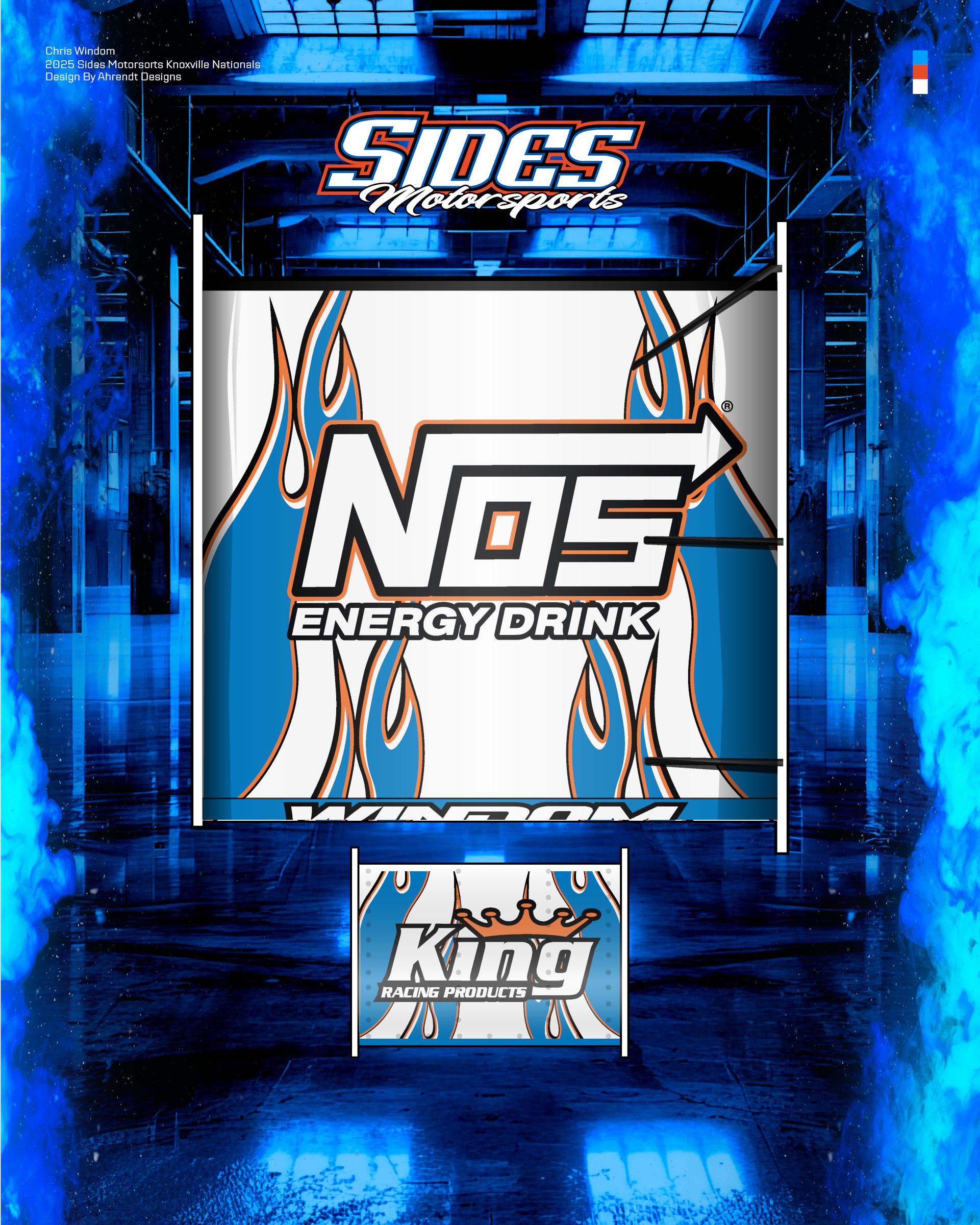 Preview of 2025 Chris Windom Knoxville Nationals Sprint Car by Koleton Anderson