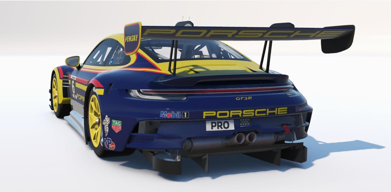 Preview of Porsche 992r GT3 Penske by Don Craig