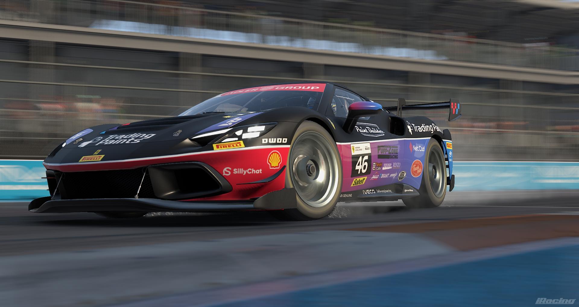 Preview of Trading Paints Ferrari 296 Challenge by Dustin William Owen Dawes