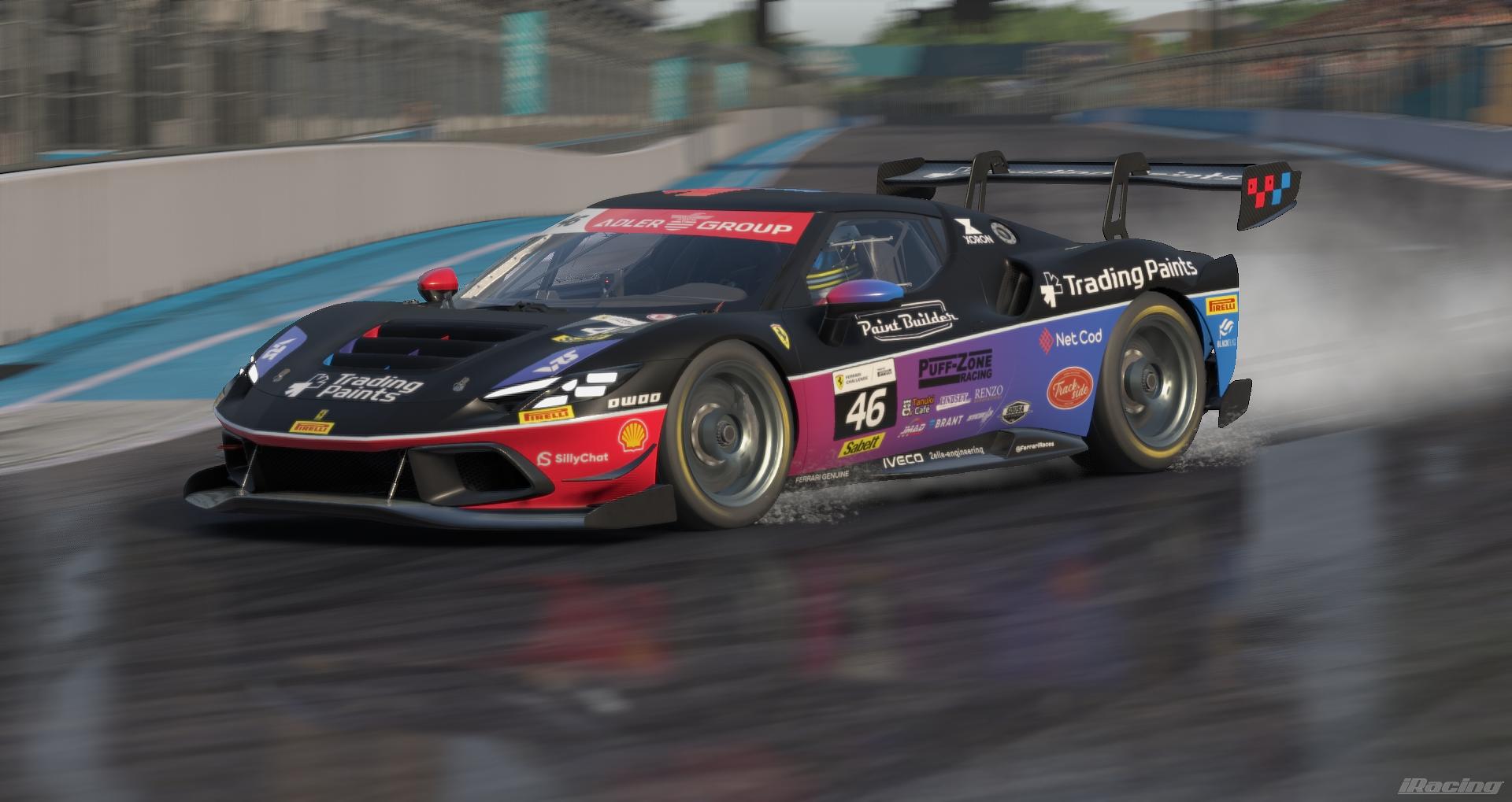 Preview of Trading Paints Ferrari 296 Challenge by Dustin William Owen Dawes
