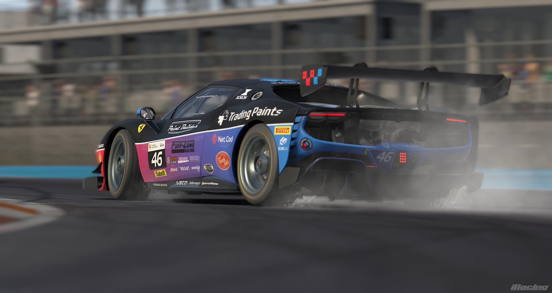 Preview of Trading Paints Ferrari 296 Challenge by Dustin William Owen Dawes