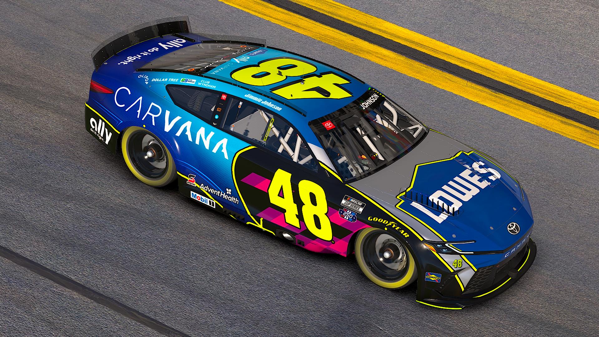 Preview of 2027 Jimmie Johnson #48 "Final Ride" Concept by Skyler Fox4