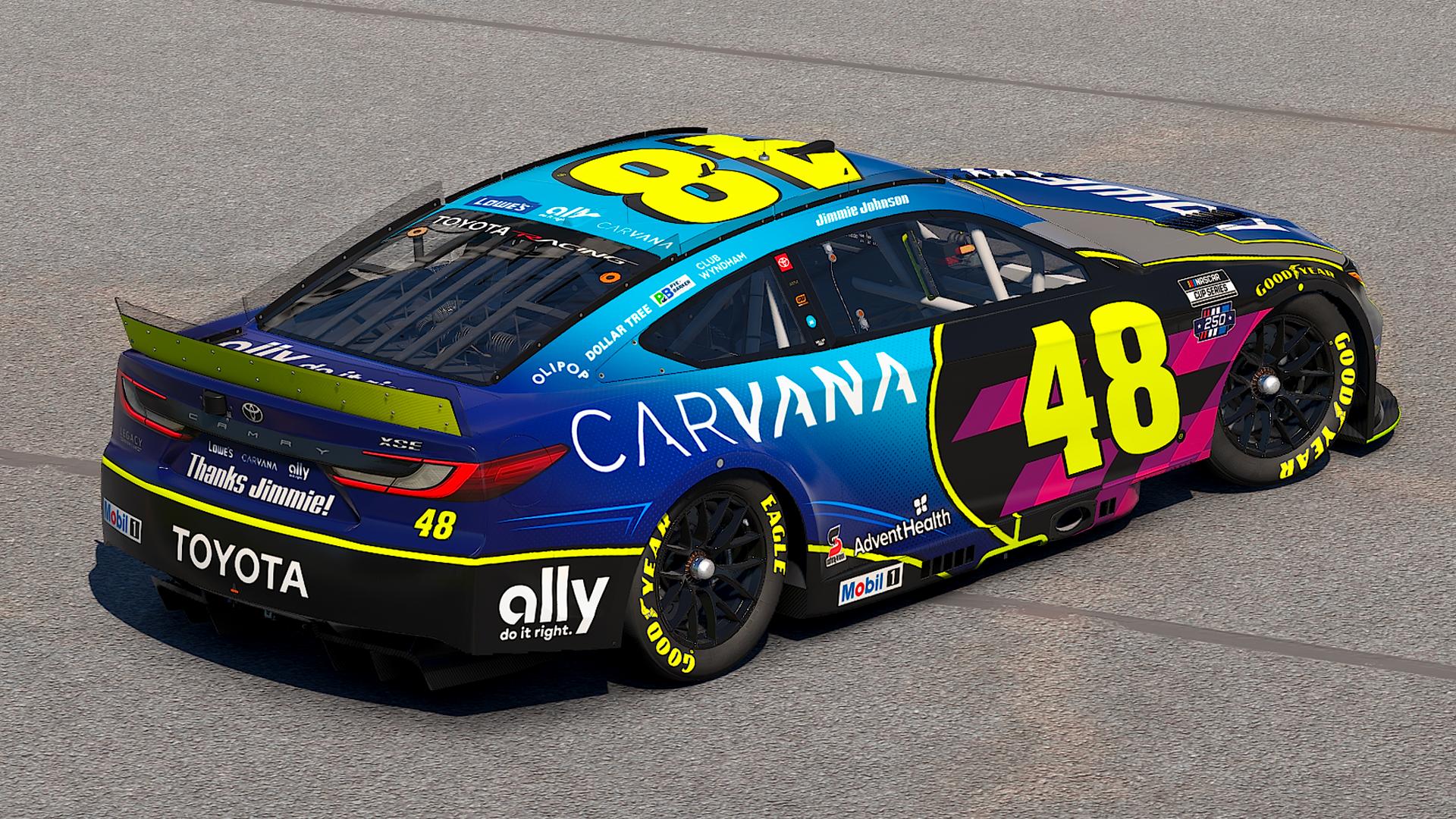 Preview of 2027 Jimmie Johnson #48 "Final Ride" Concept by Skyler Fox4