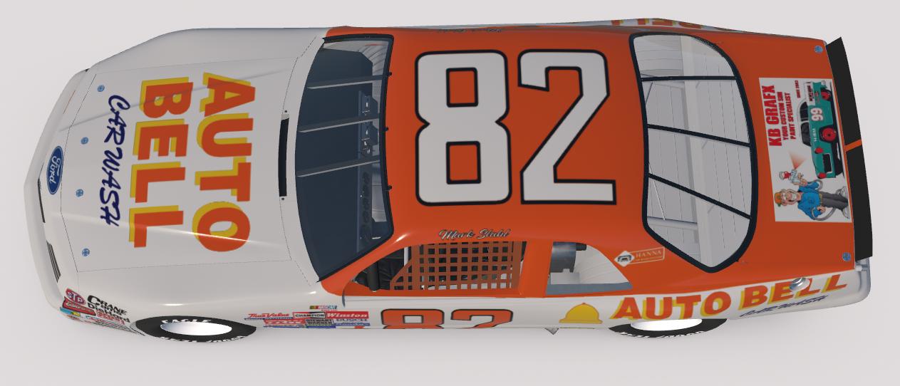 Preview of #82 Auto Bell Car Wash Thunderbird by Keith Batson