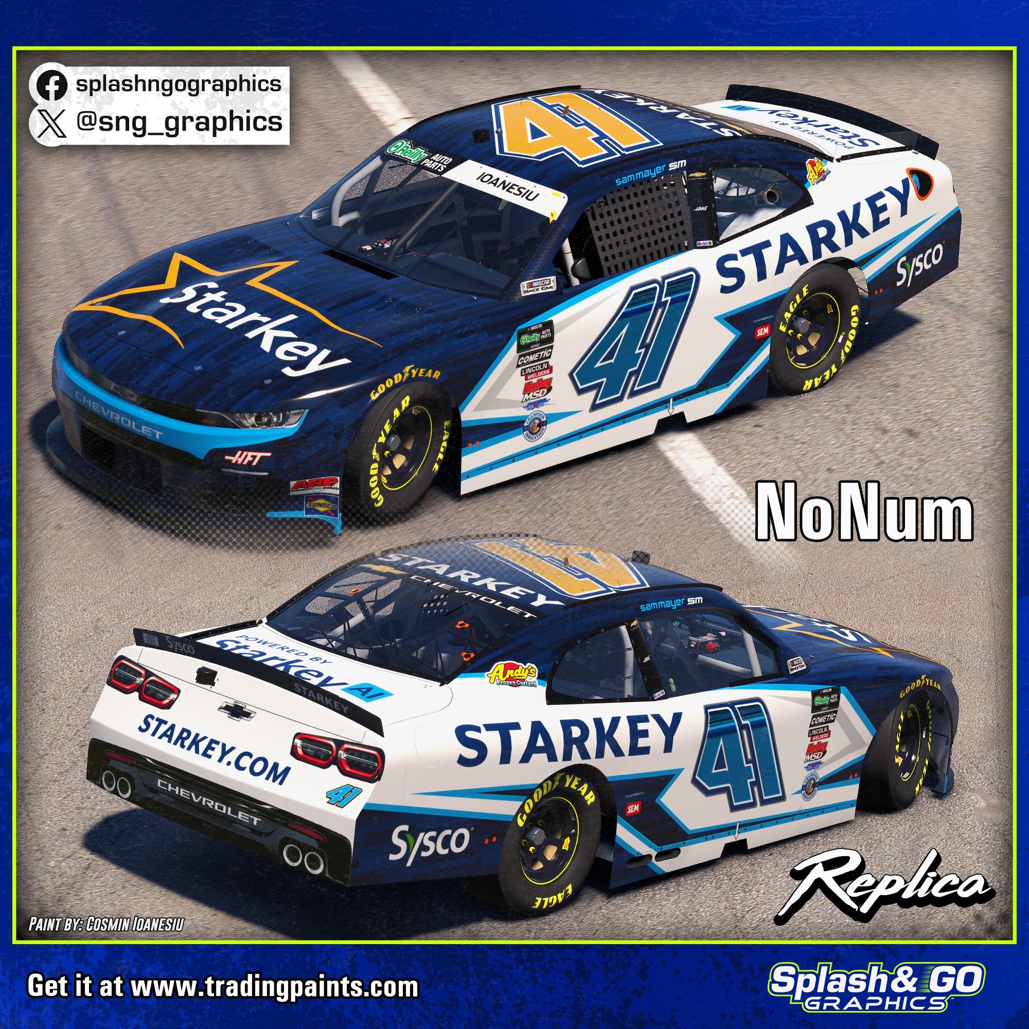 Preview of Sam Mayer Starkey 2026 Chevrolet Camaro NOAPS NoNum by Cosmin I.