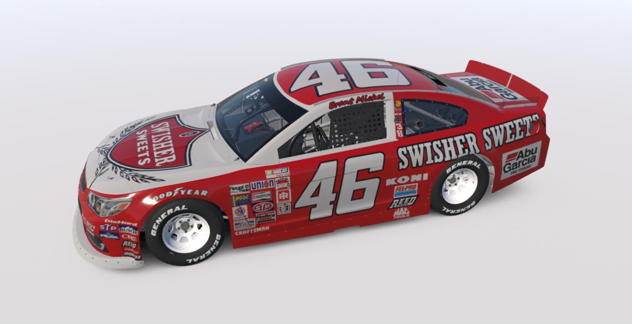 Preview of 46 Rob Moroso Swisher Sweets Throwback arca chevy by Brant Mickel