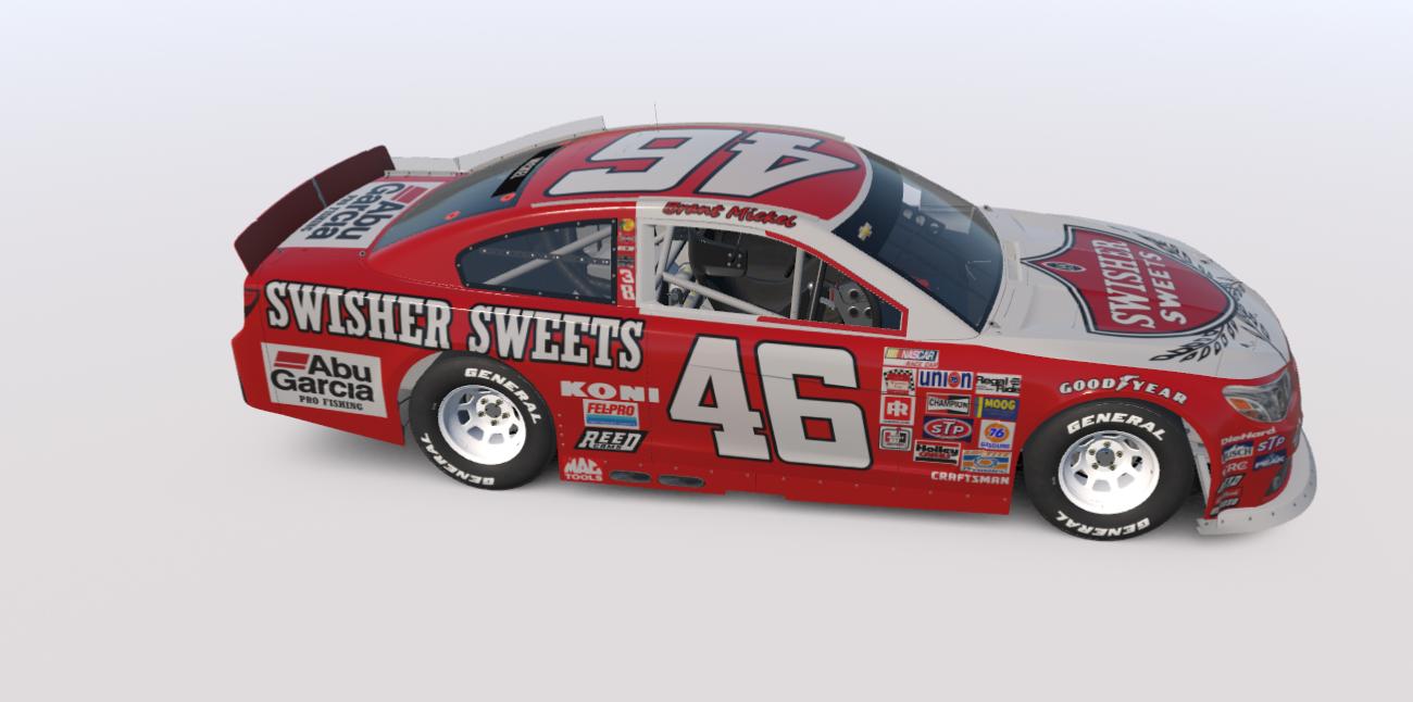 Preview of 46 Rob Moroso Swisher Sweets Throwback arca chevy by Brant Mickel