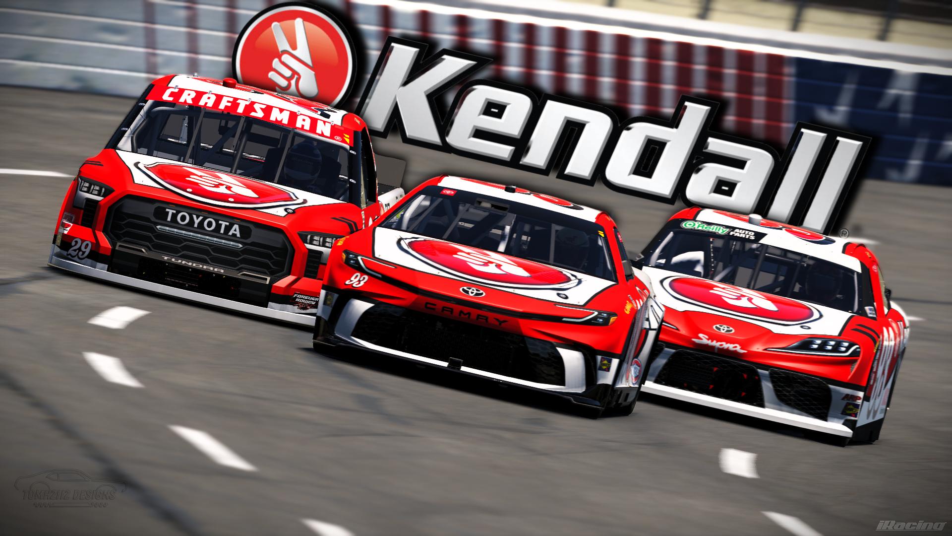 Preview of Fantasy Kendall Toyota Camry Sim Stamped by Tom H.