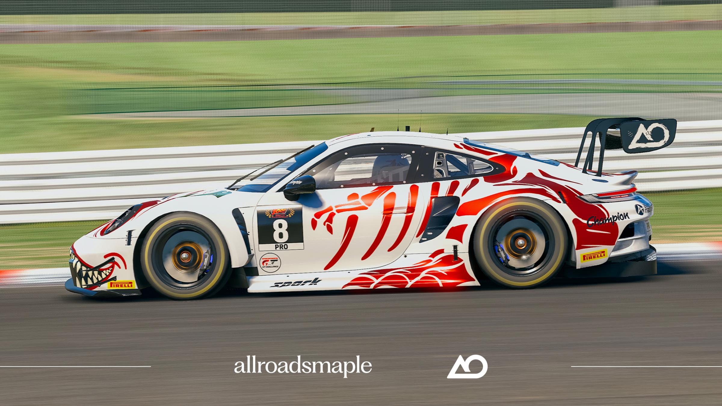 Preview of Official 2026 AO Racing Bushi Rex #8 Launch Car for the Suzuki 1000 by Patryk A.